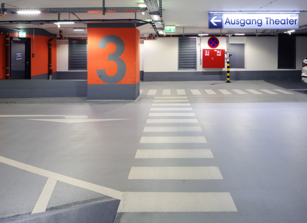 Die Ebene 3 in der Tiefgarage am Theater ist nun wieder mit dem Aufzug erreichbar.