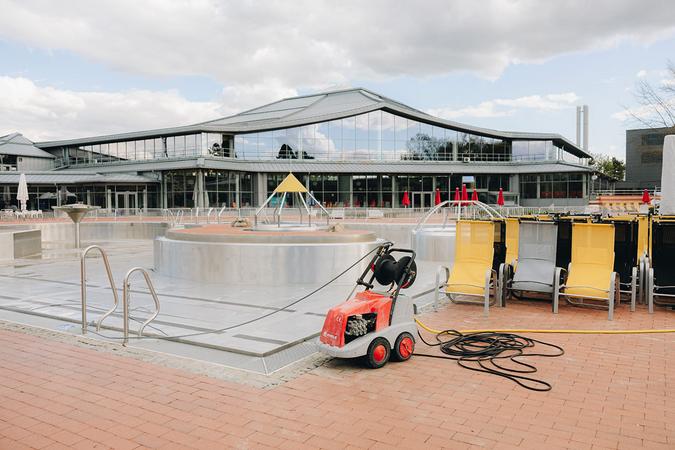 Impressionen Vorbereitungen Freibadsaison : Bild 8